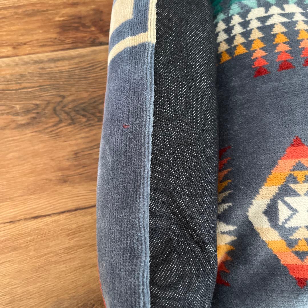 ペットベッド　ハンドメイド465 ペンドルトンリメイク　猫ベッド　犬ベッド