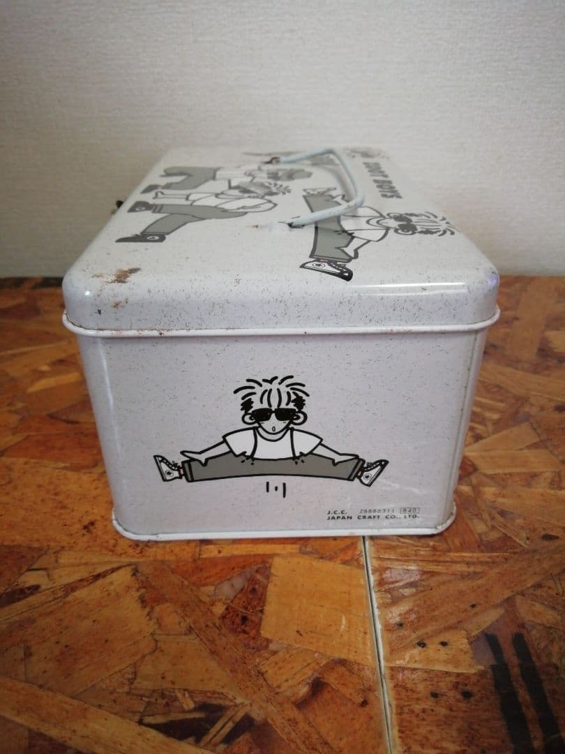 昭和レトロ　ファンシー　ZOOT BOYS　スチールボックス　超レア