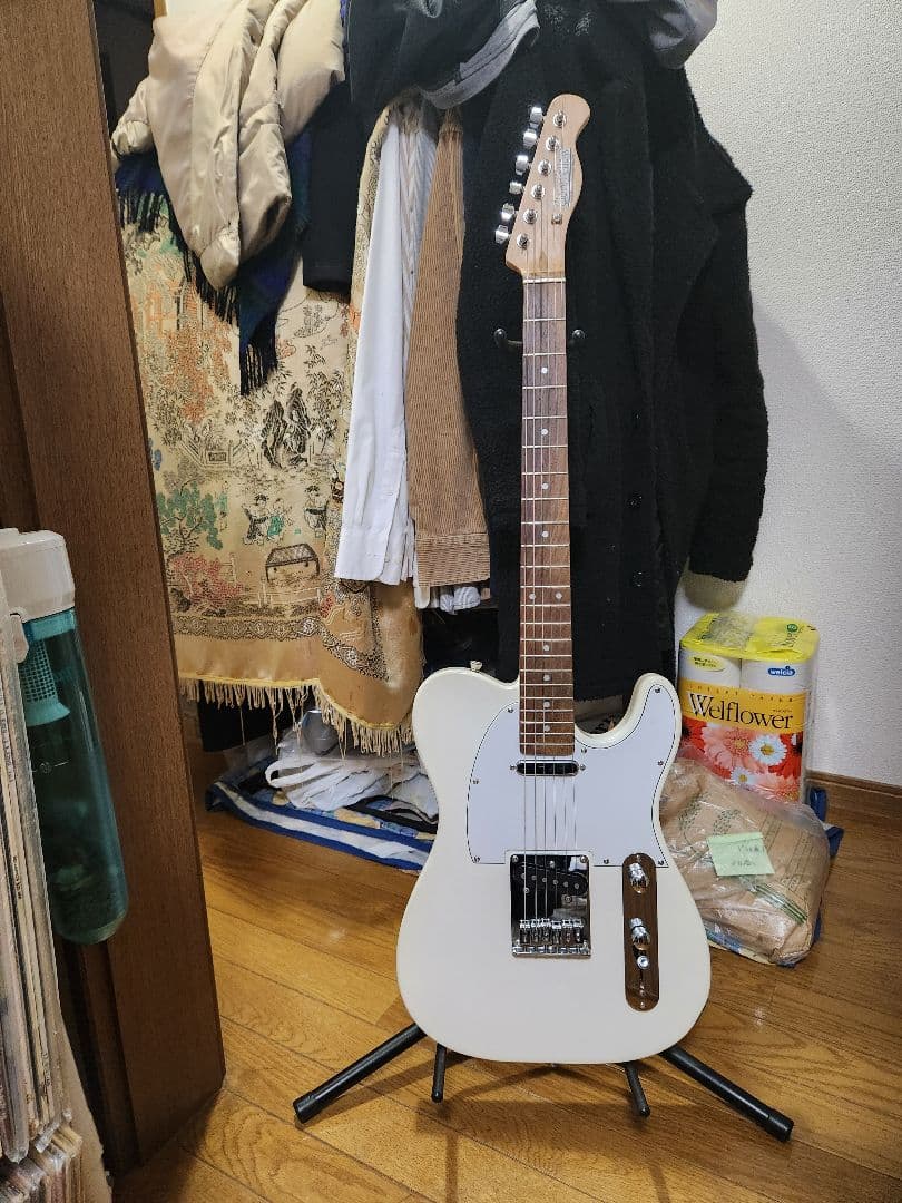 Goodfellow テレキャスタータイプ エレキギター ホワイト