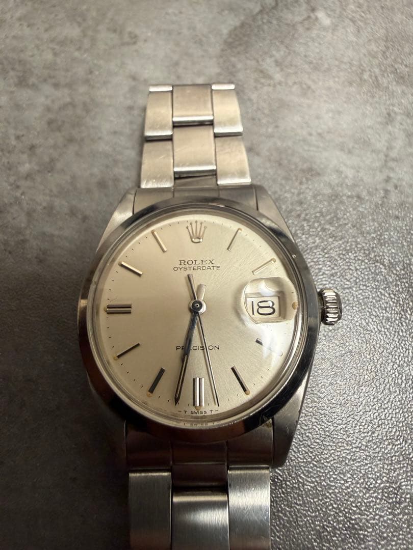 ROLEX オイスターデイト 6694 手巻き時計