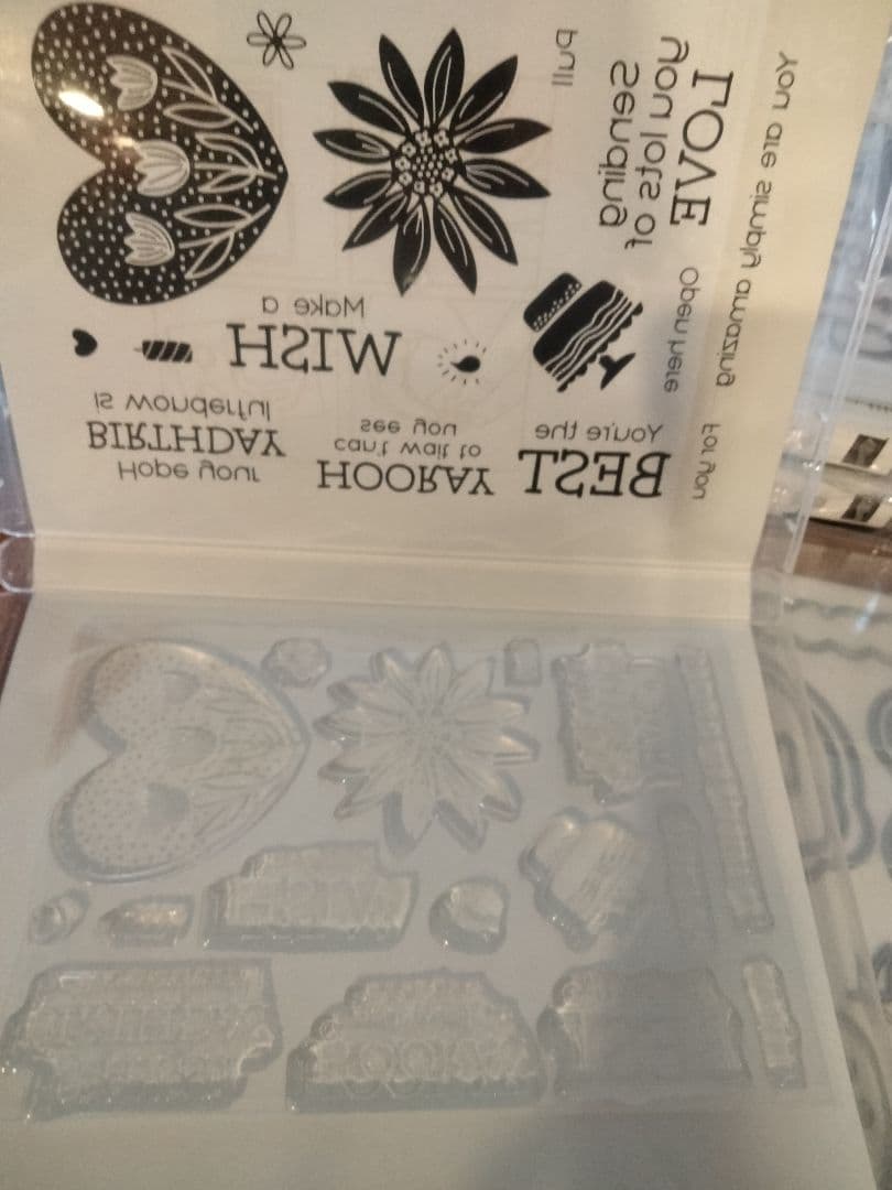 １点限り♡未使用ペリペリできちゃうスタンプ＆ダイ　スタンピンアップ