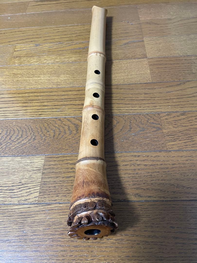 尺八　萌山　52cm 八寸 中古