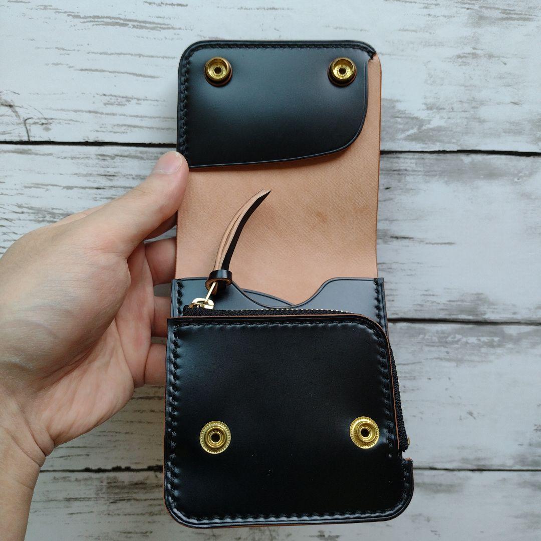 訳あり　総コードバン　ショートトラッカー　ウォレット