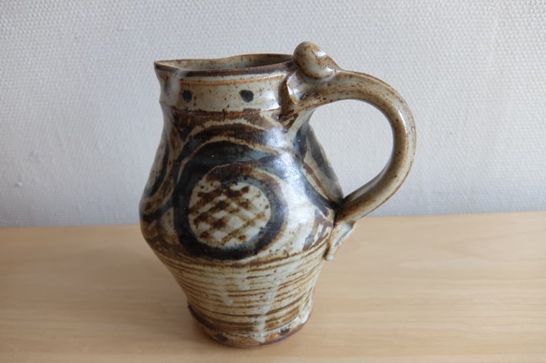 ロイ・マーティン＆千恵子作 ジャグ・水差 、カラフェ、デキャンタ、花器としても