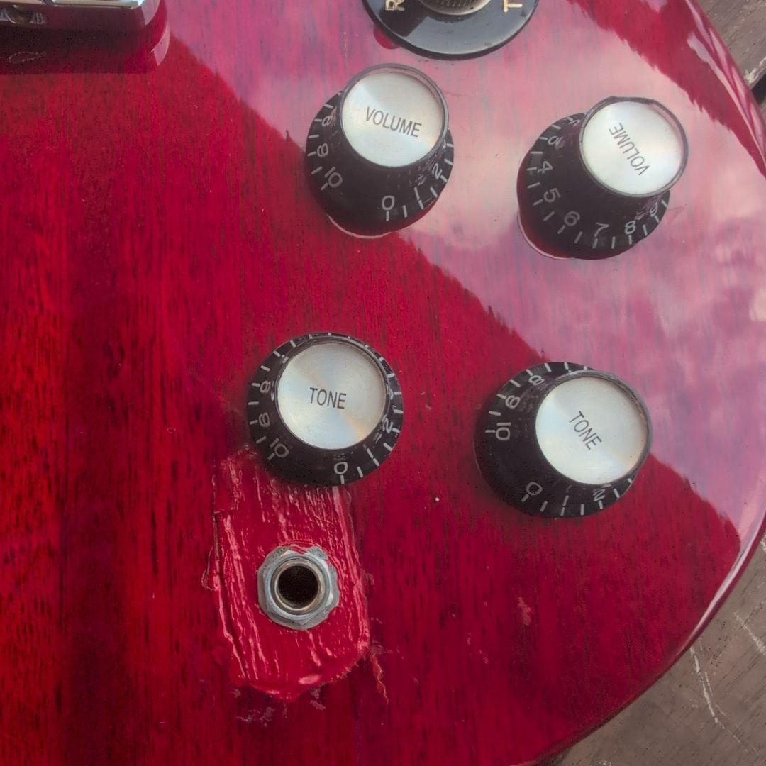 Epiphone エレキギターSG マホボディ cherryカラー