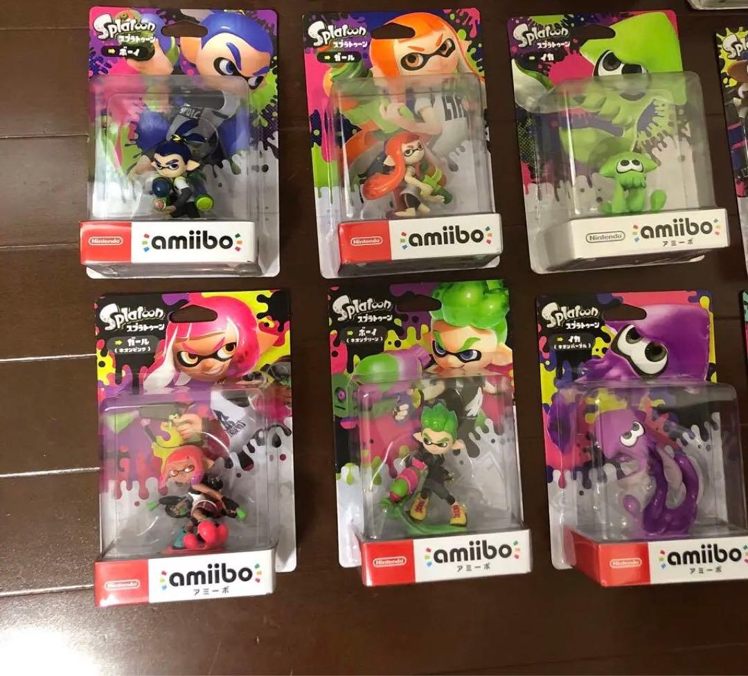 未開封　スプラトゥーン3 対応　19種類　amiibo 全種類