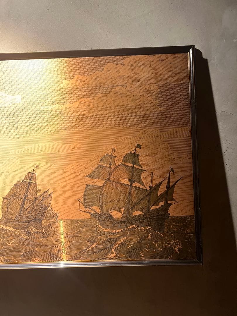 銅板　vintage Art