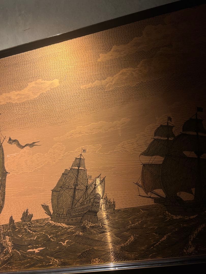 銅板　vintage Art