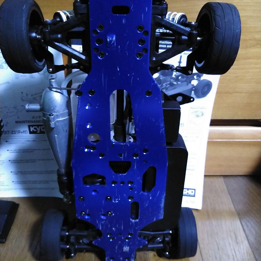 Kyosho Audi R8 レッド ラジコンカー　エンジンカー　fw-06