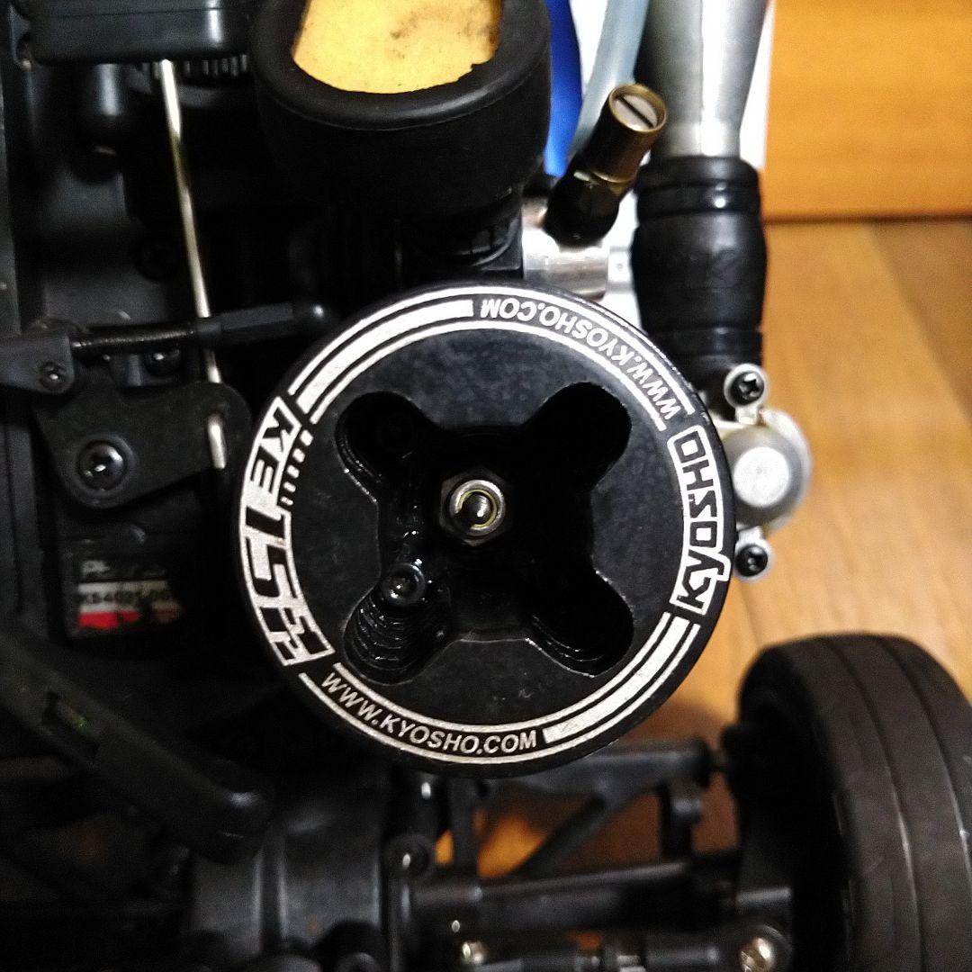 Kyosho Audi R8 レッド ラジコンカー　エンジンカー　fw-06