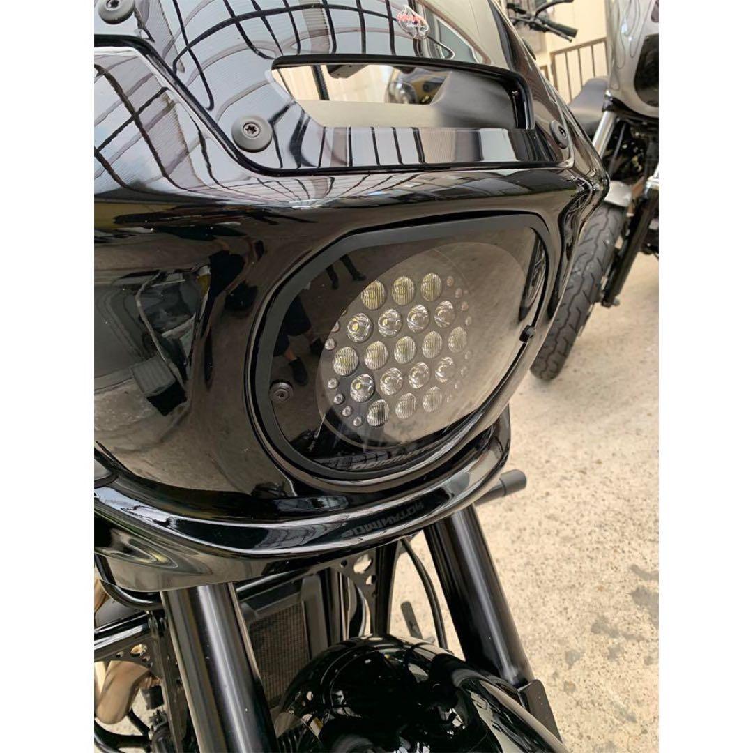 ドミネーターヘッドライトカバー