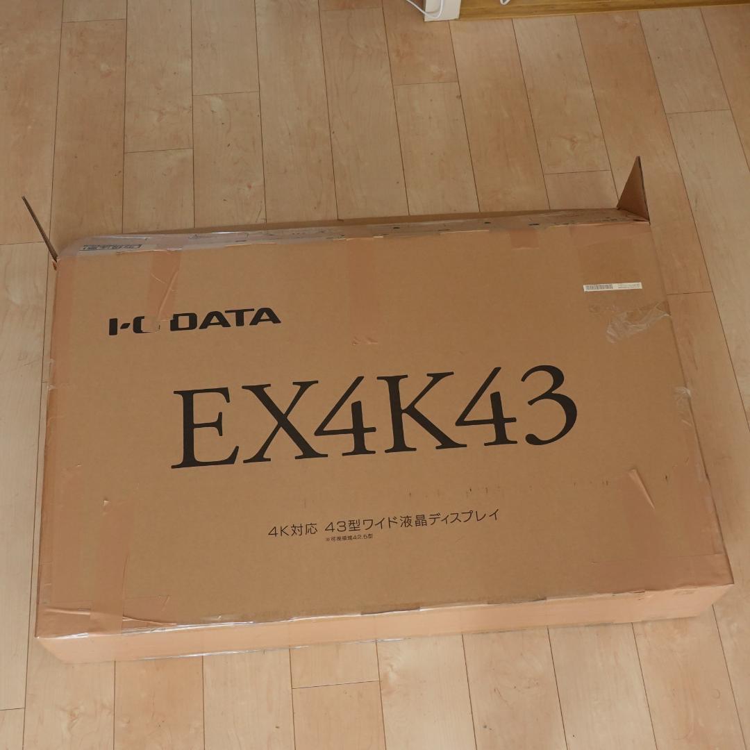 43インチ 4Kディスプレイ EX-LD4K431DB