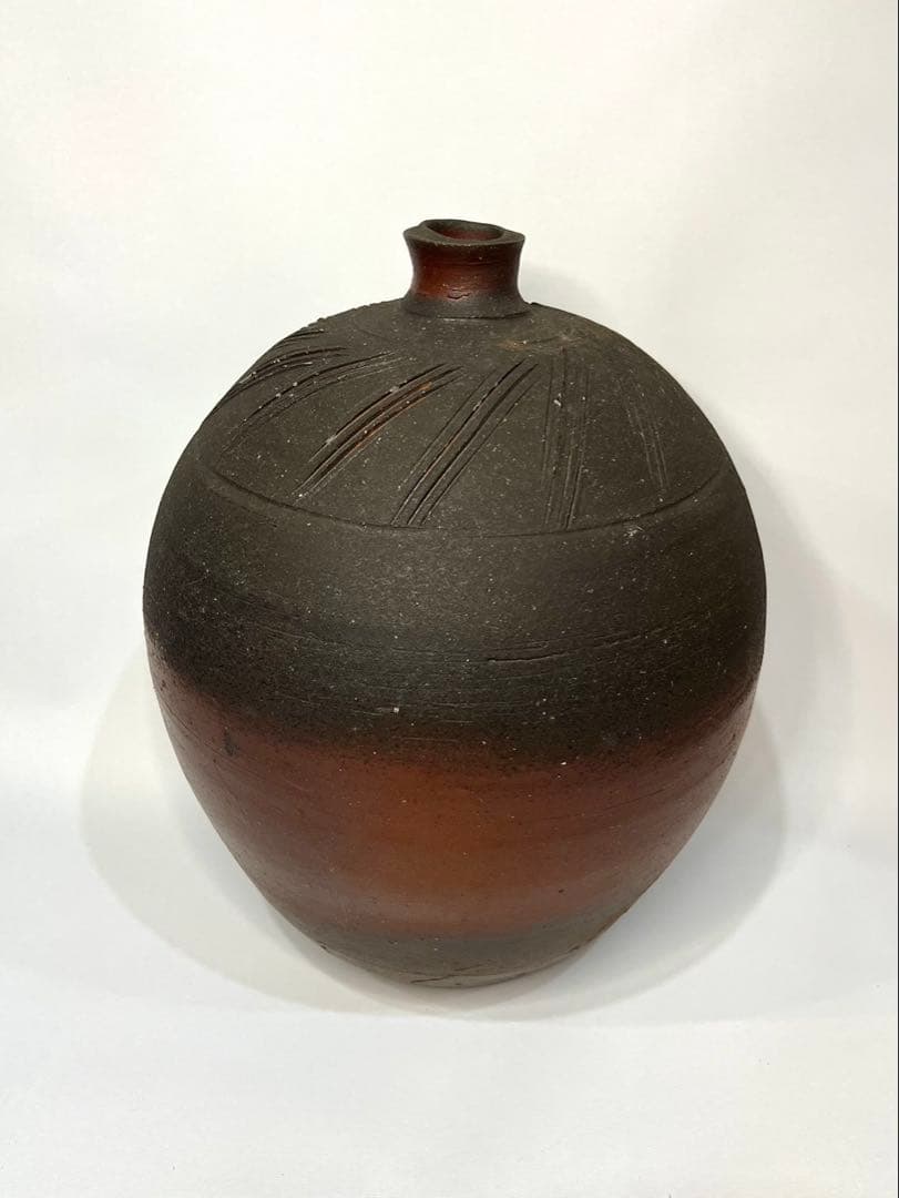 【人間国宝】藤原雄 備前 大壺 大作名品