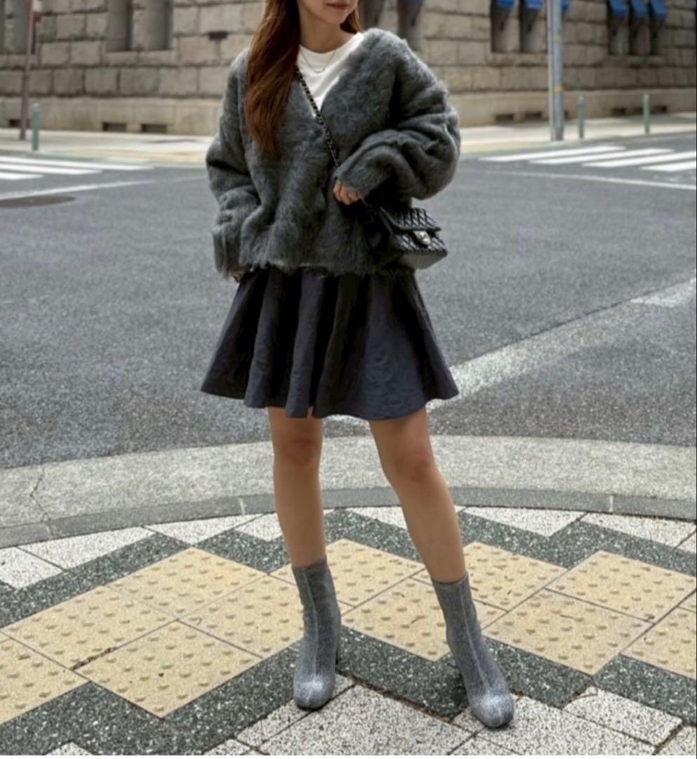 リンカブル　スターキルトキュロット(グレー )