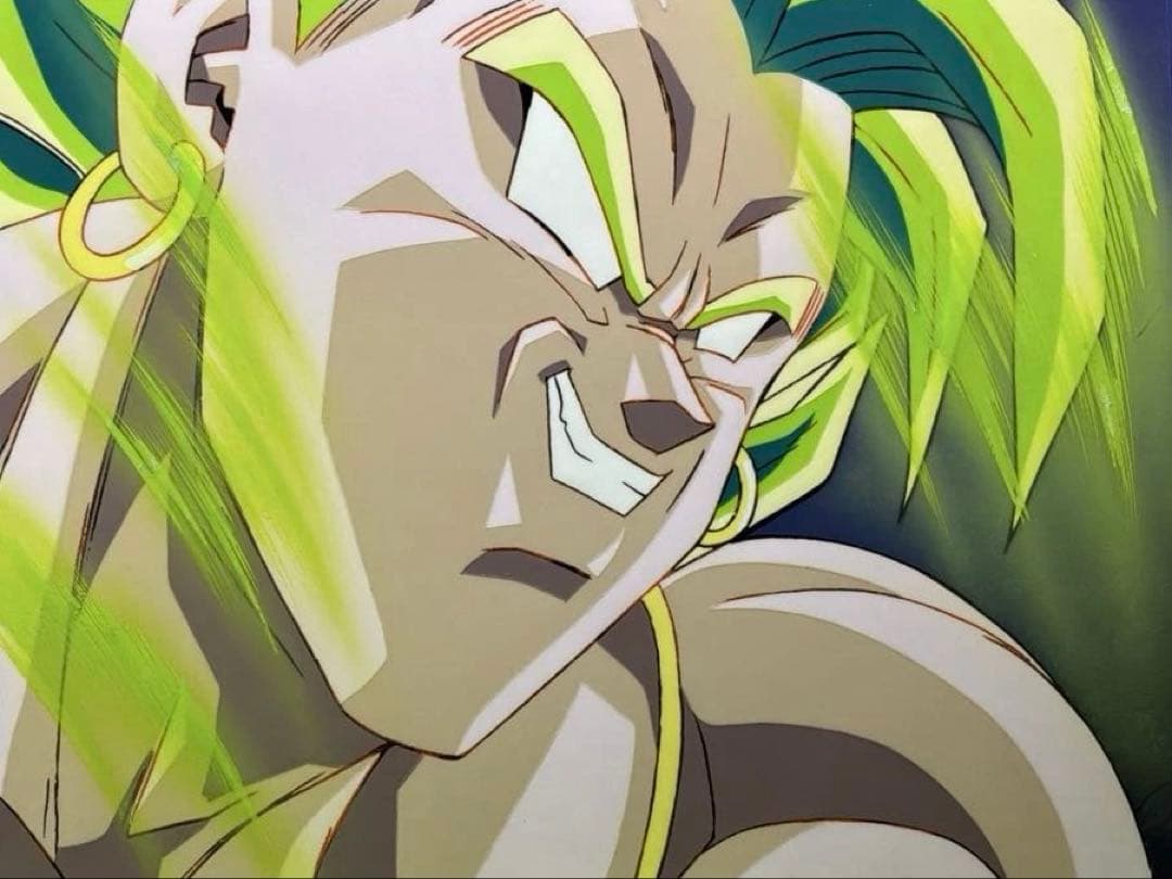 j*い様 映画ドラゴンボールZ セル画 ブロリー 伝説の超サイヤ人