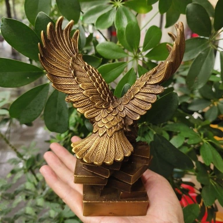 銅器 鷹 文房具 茶道具 装飾品 工芸品 美術品 置物