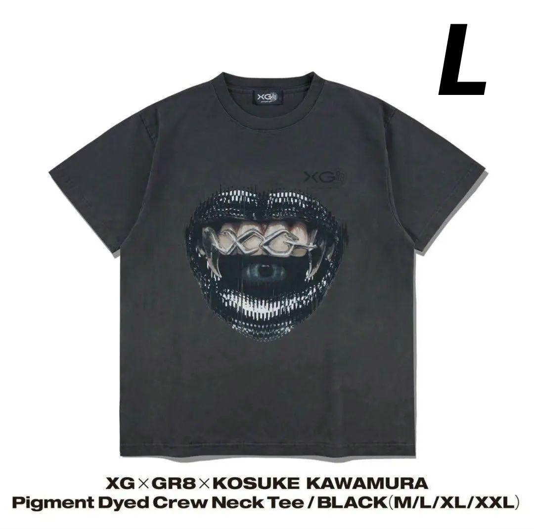 XG × GR8 Tシャツ 黒【Lサイズ】