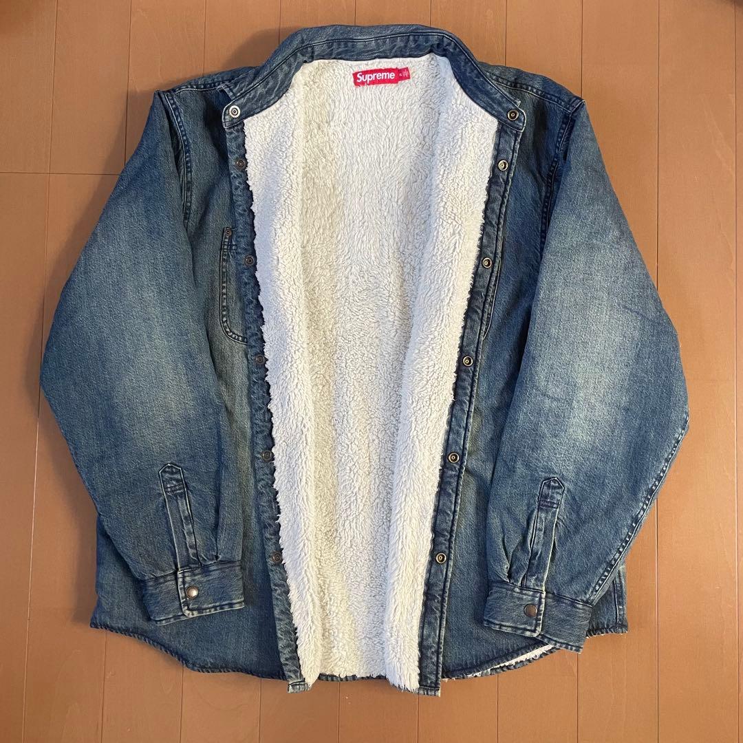 ジャケット・アウター Supreme Faux Shearling Lined Work Shirt