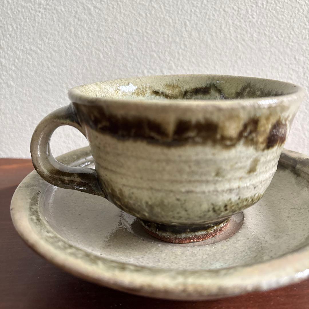 濱田庄司 カップ&ソーサー セット3