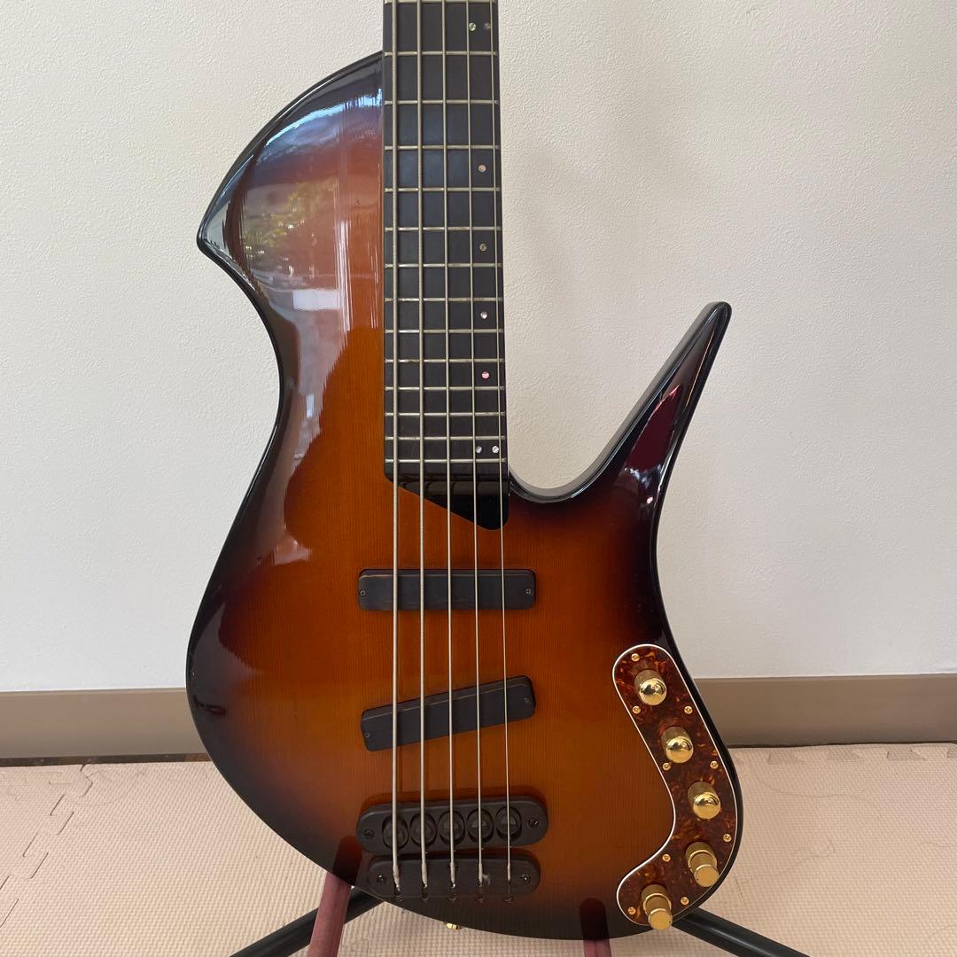 ◎希少品 TUNE SBB-365 セミアコ 5弦ベース