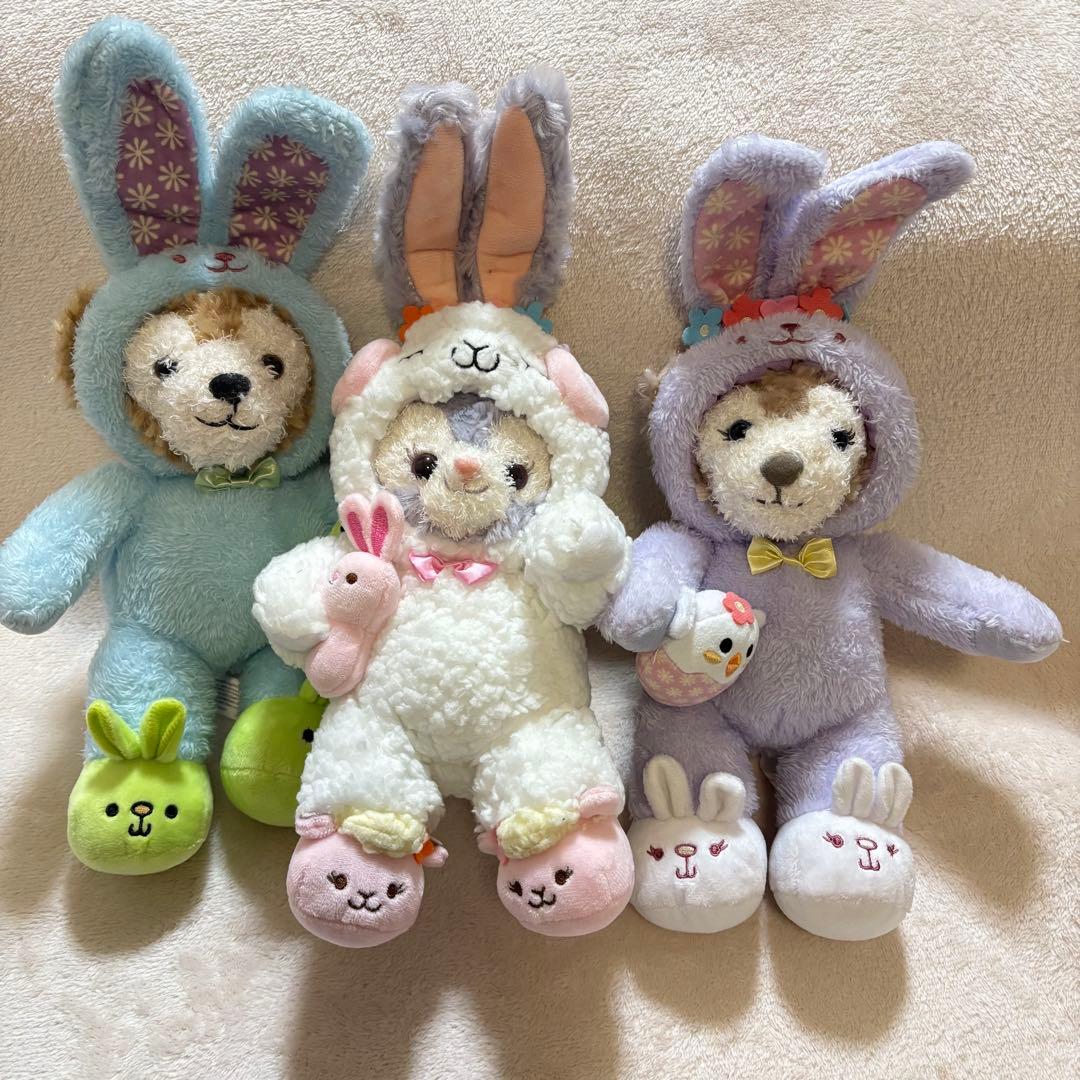 香港ディズニー イースター 2019 ステラルー ダッフィー　ぬいぐるみ