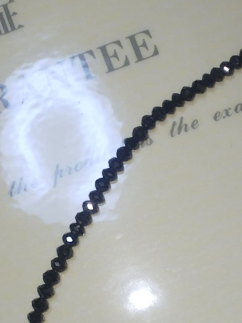 Ｋ18WG ブラックダイヤモンドネックレス 25.02ct