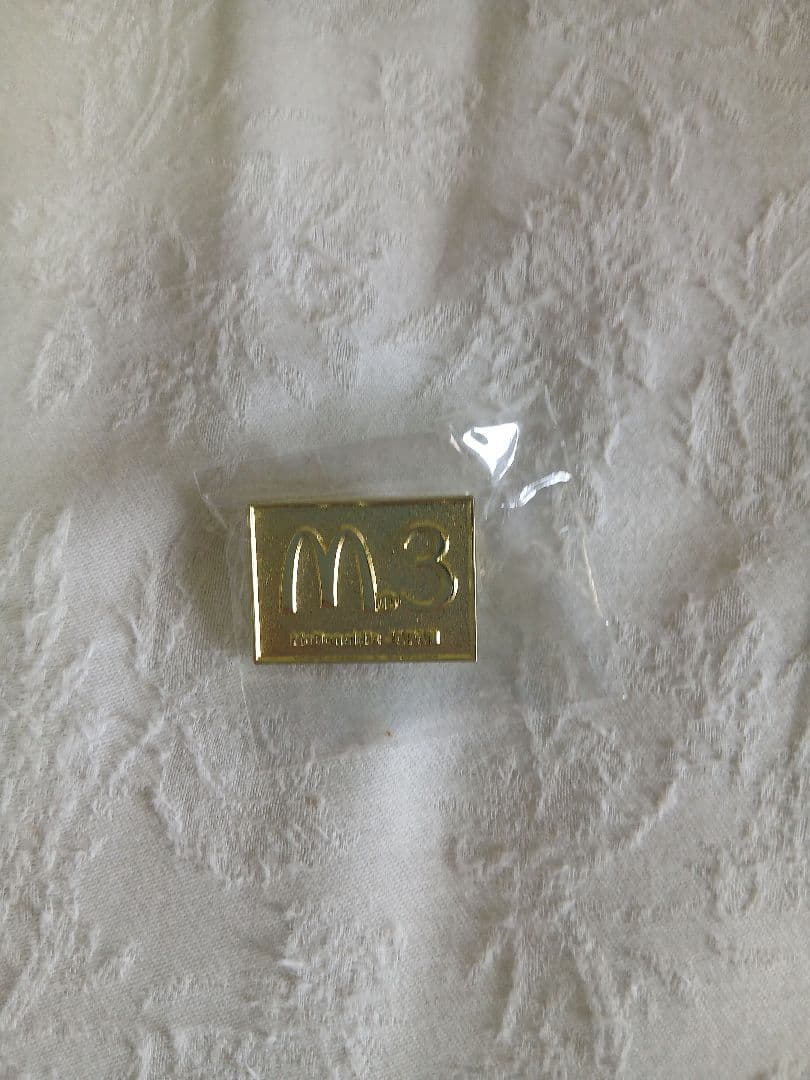 新品マクドナルド非売品 ピンバッジ 5個セットm1.m3.m5.m10.m15