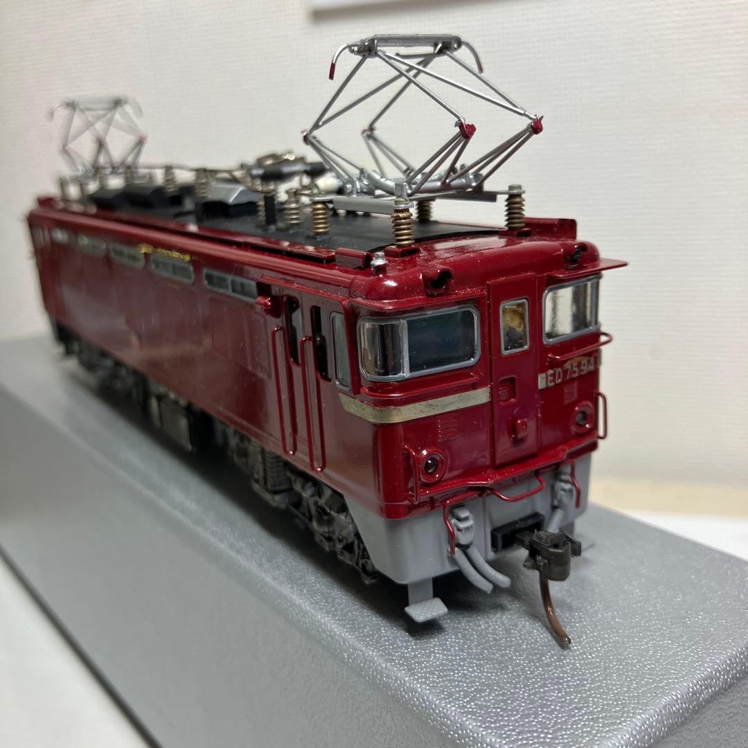 HOゲージ　カツミED75 真鍮製