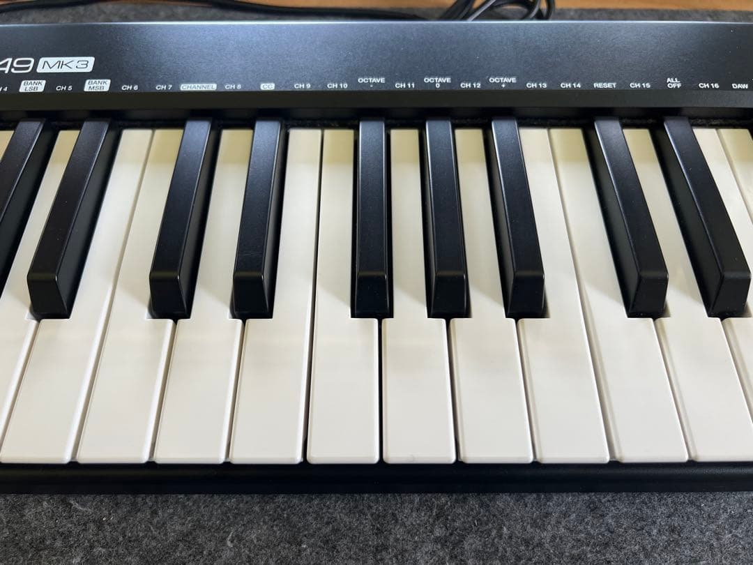 M-Audio Keystation49 MK3 USB MIDIキーボード