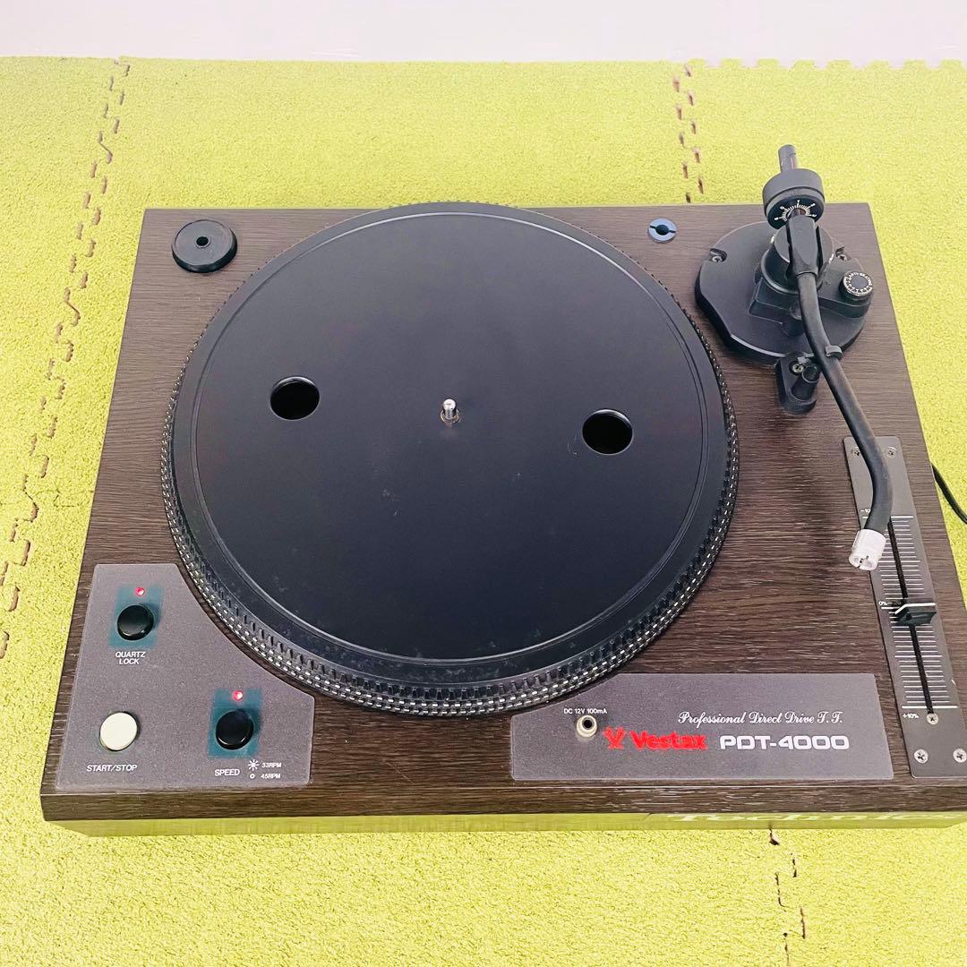 Vestax PDT-4000 ターンテーブル　レコードプレーヤー