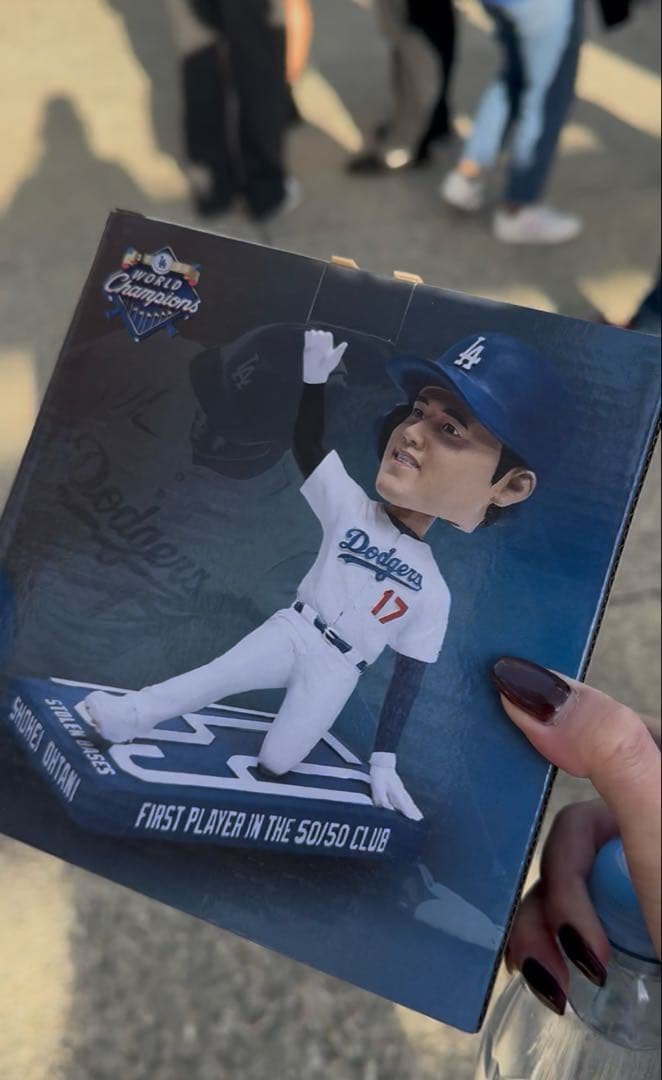 【限定非売品】大谷翔平ボブルヘッド 50/50記念品