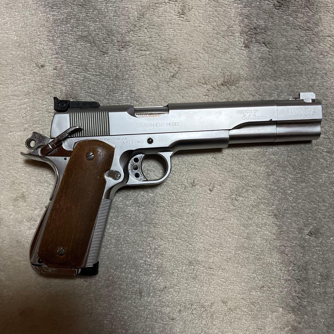 MGCガスガン コルトMK IV SERIES 80ウッドグリップ