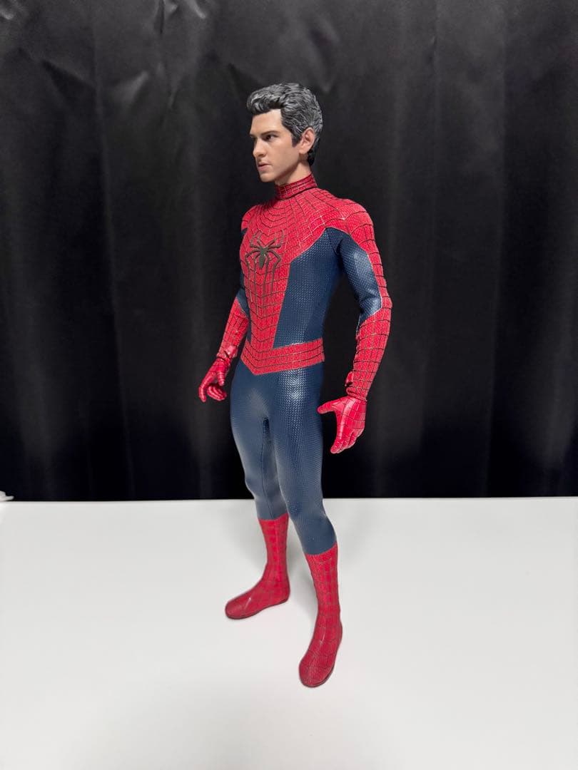 ホットトイズ　アメイジング・スパイダーマン2 素体交換　アイパーツ交換　リメイク