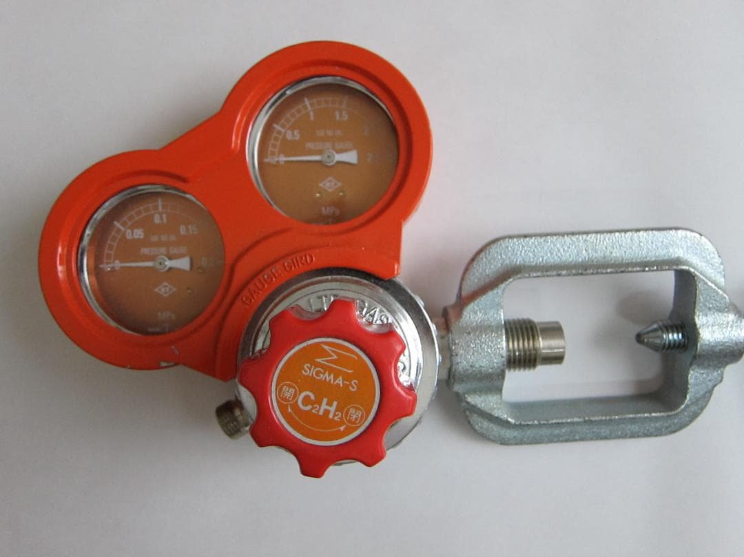 溶接溶断器用レギュレーター アセチレン＋ 酸素レギュレーターセット