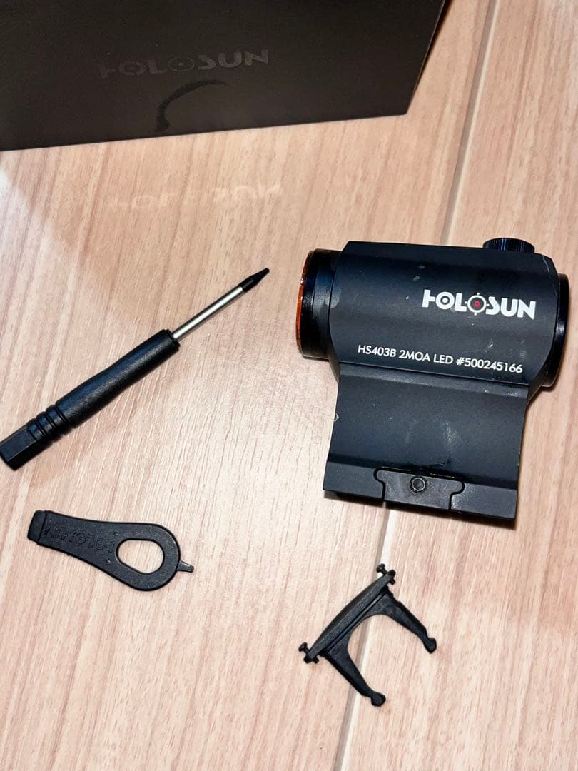 『実物』HOLOSUN HS403B レッドドットサイト　サバゲー