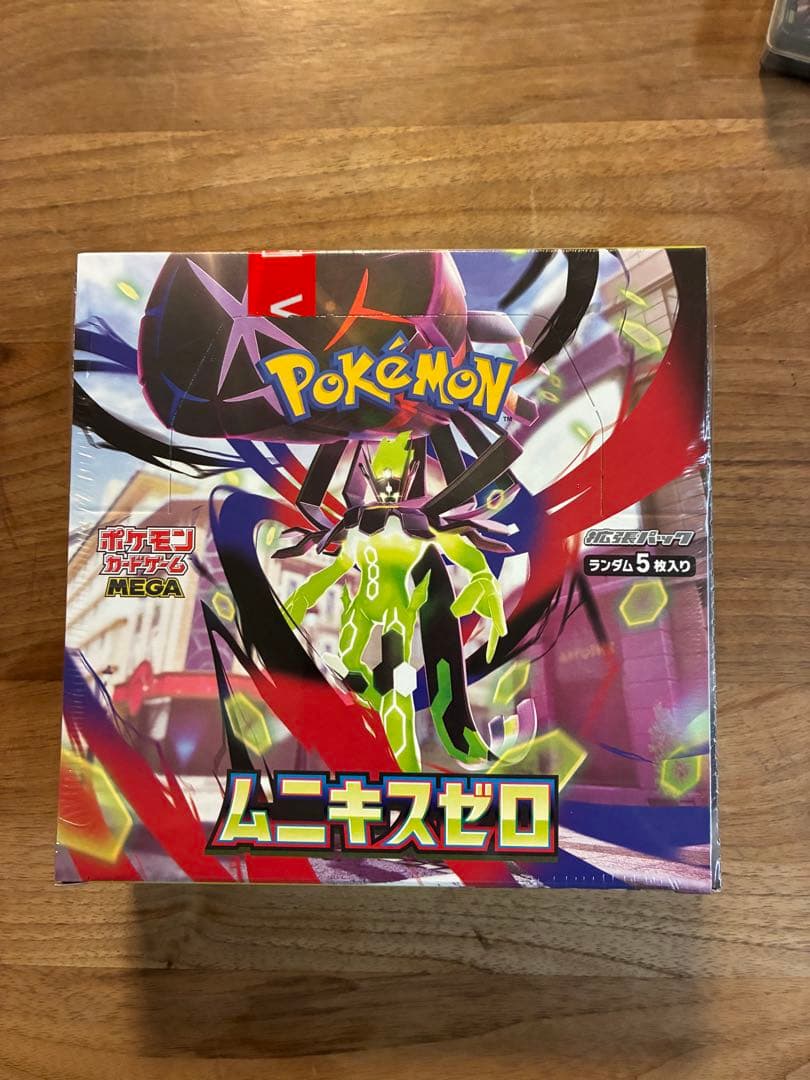 ポケモンカードゲーム ムニキスゼロ BOX シュリンク付き