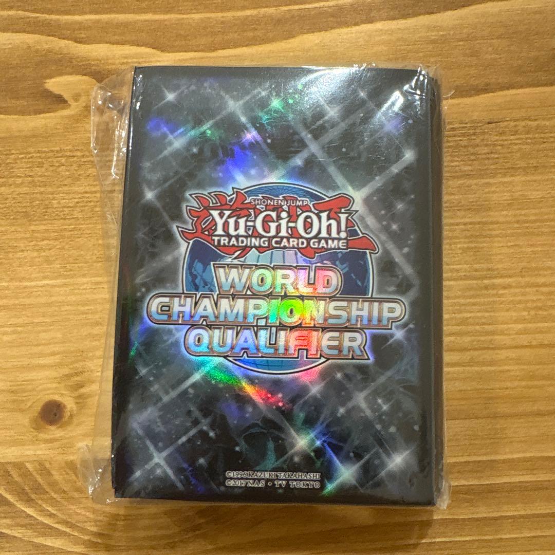 遊戯王 スリーブ WCQ 2022 ブラック 未開封