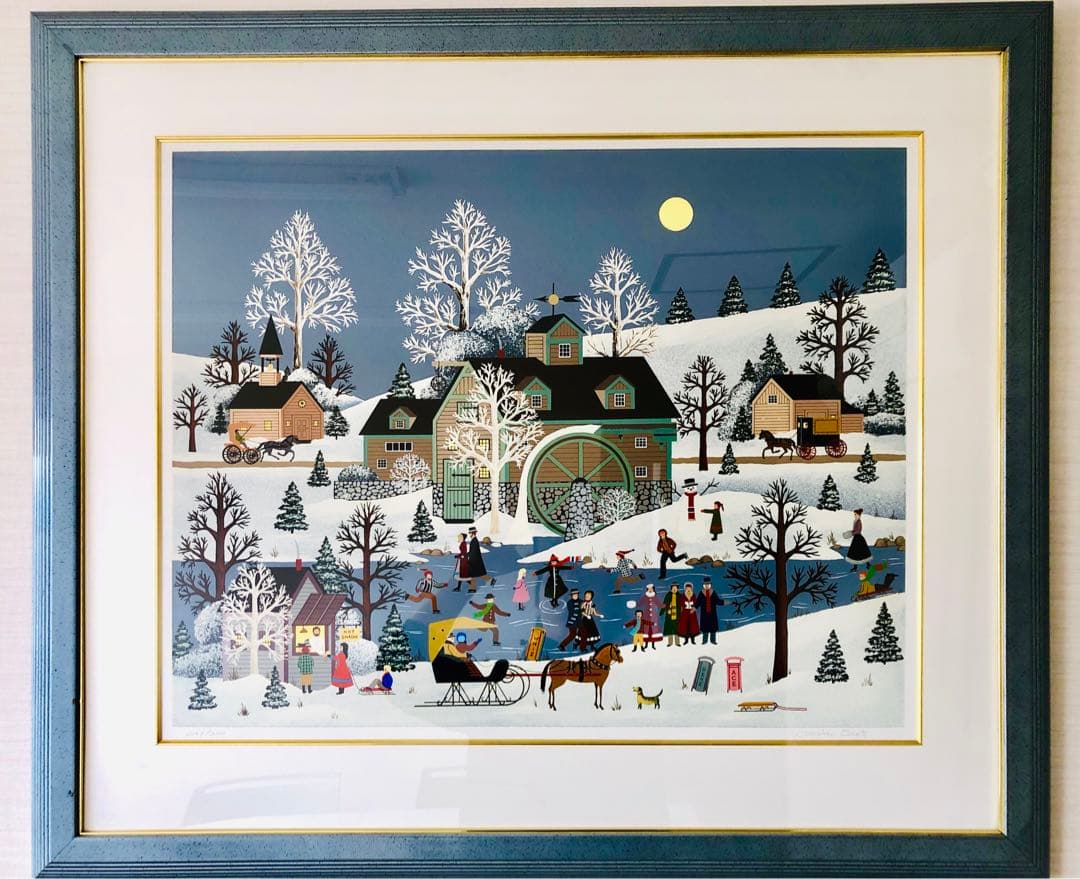 ジェーン・ウースター・スコット Jane Wooster Scott リトグラフ