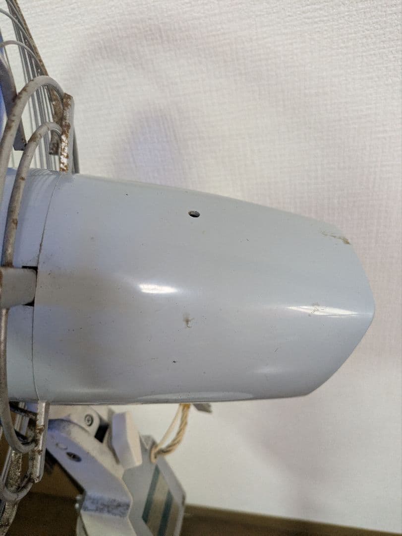 ナショナル F-35VH 大型扇風機 青色 スタンド型扇風機 3枚羽根