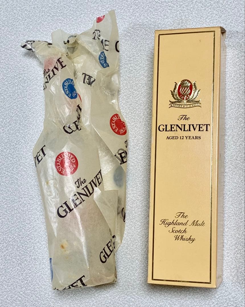 未開栓 グレンリベット GLENLIVET 12年 スコッチウィスキー 古酒