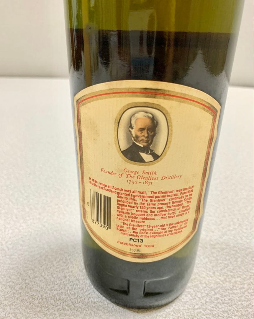 未開栓 グレンリベット GLENLIVET 12年 スコッチウィスキー 古酒