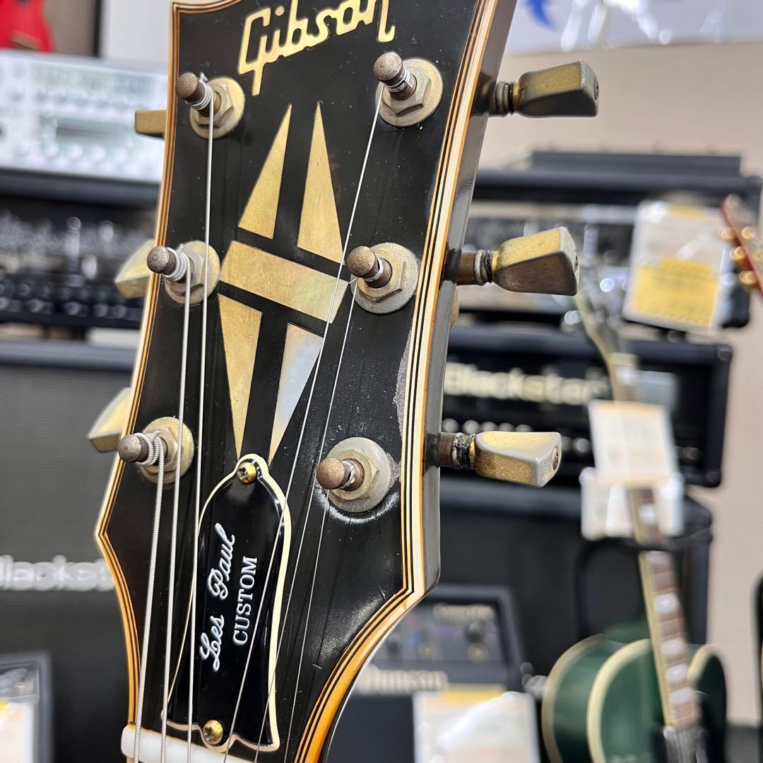Gibson Les Paul custom 1987年 ラッカー PU換装あり