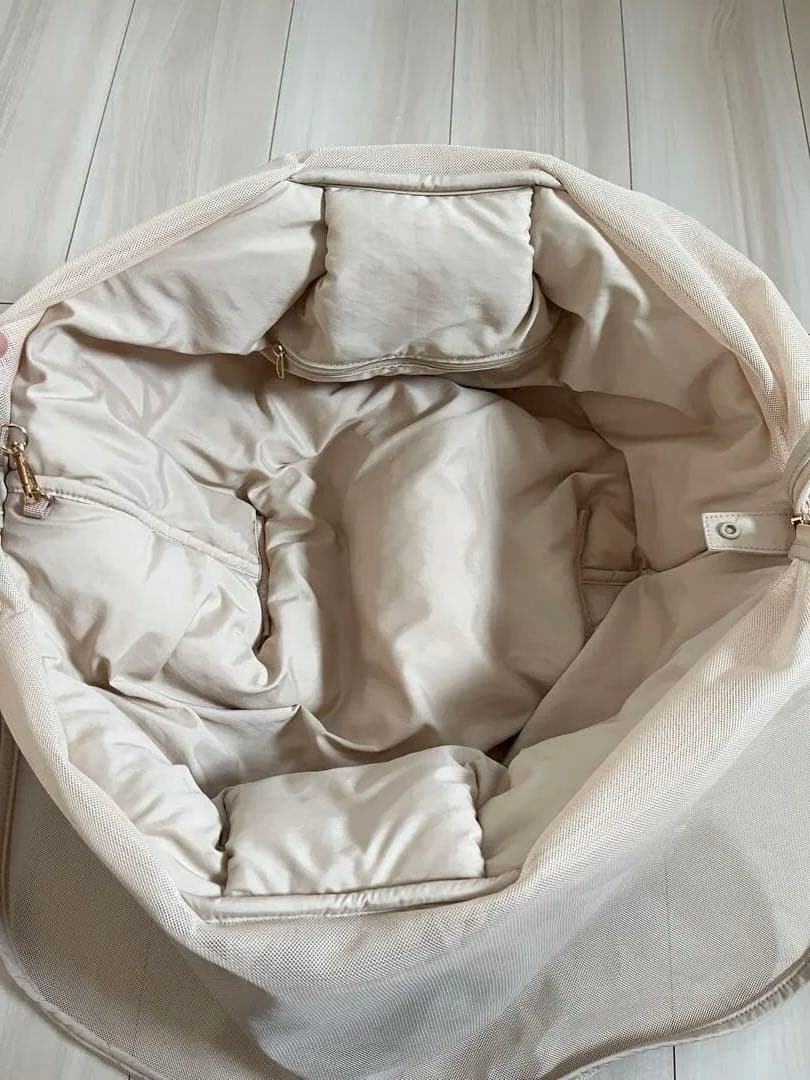 モンシェリ　2wayハンモック型メッシュ付きスリングバッグ