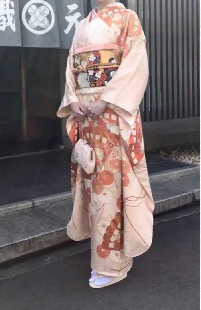 SALE振袖一式　帯あげ、帯締め付き　かんざしと同時購入で割引します