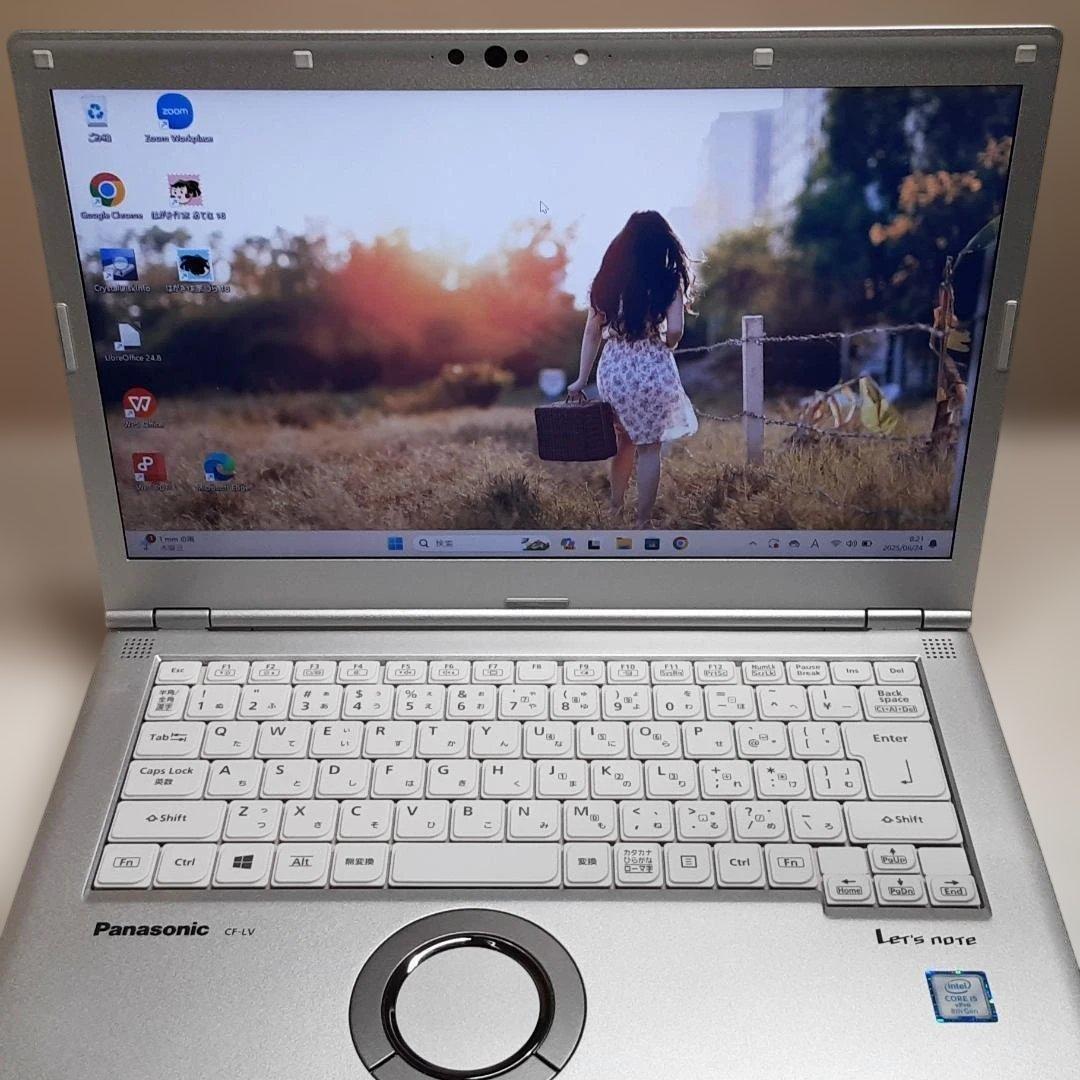 すぐ使える、呪われたレッツノート第8世代i5/バッテリ優秀/SSD512GB