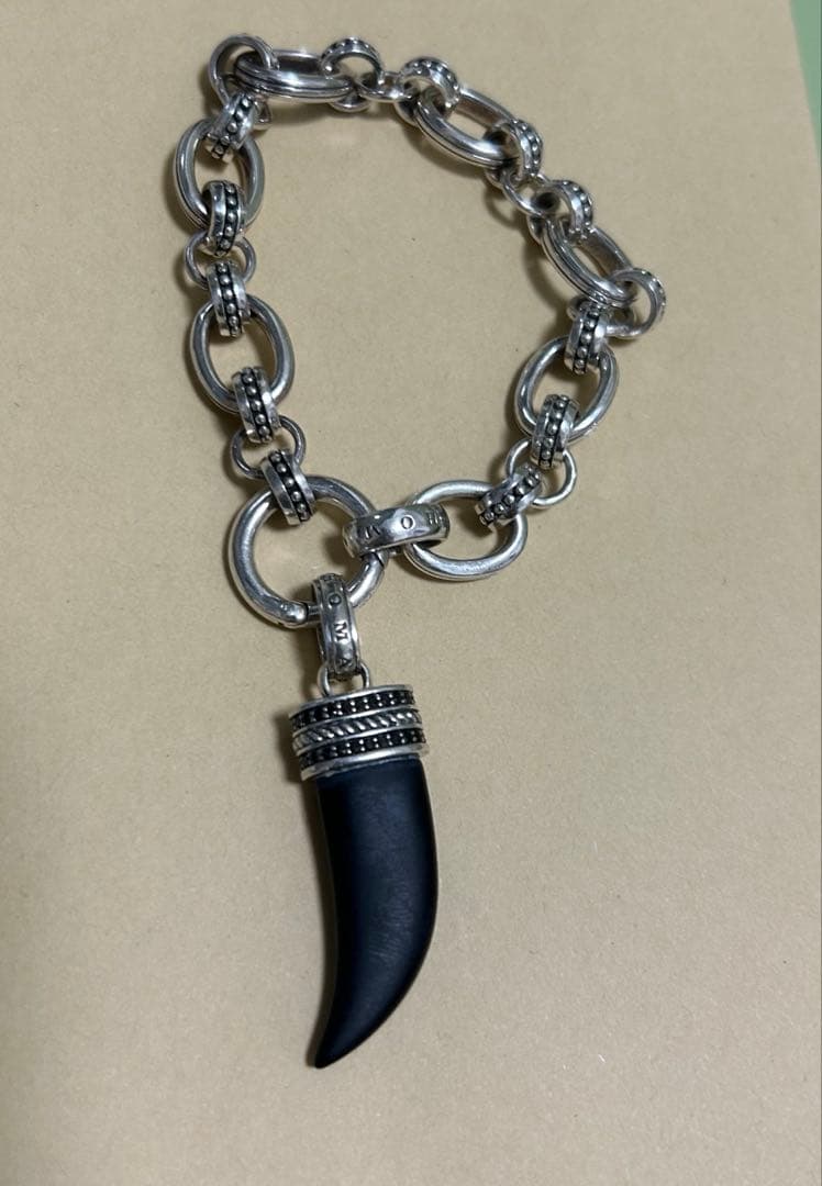 トライバルスタイル ブレスレット　シルバー925