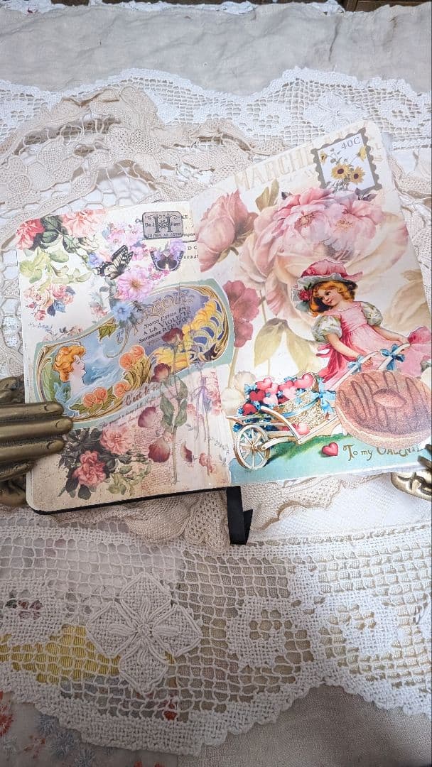 コラージュスタイル スケッチブック