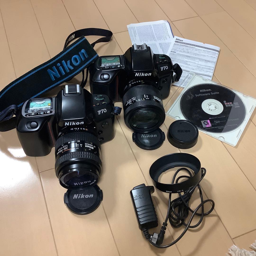 Nikon F70一眼レフ　フィルムカメラ2台