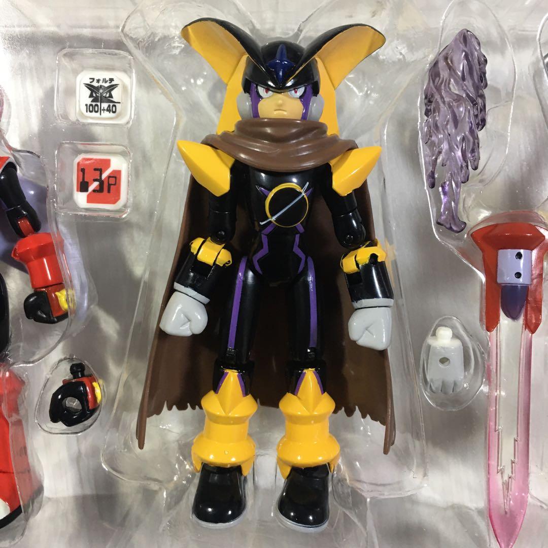 ロックマンエグゼ ロッキンアクション ブルース フォルテ 可動 フィギュア