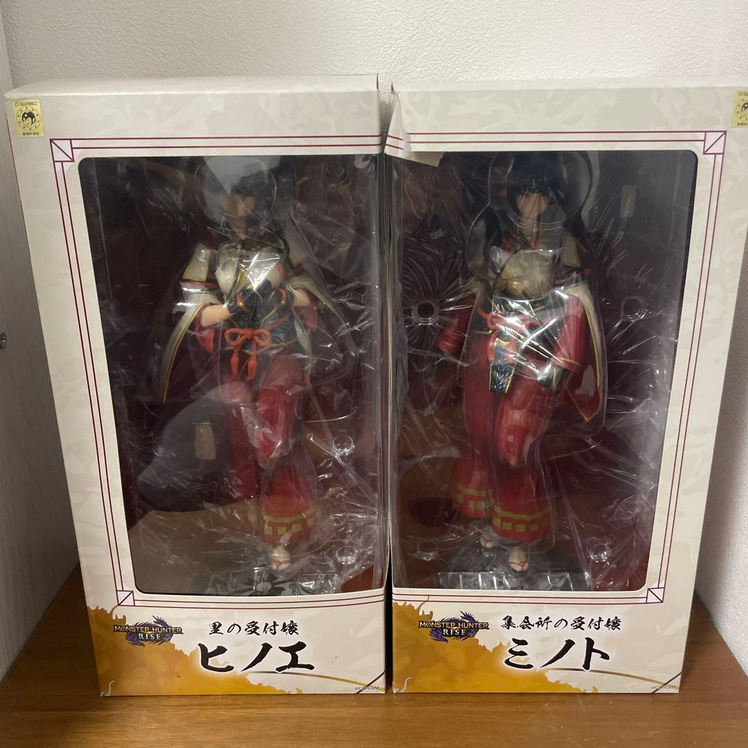 ジャンク モンスターハンターライズ ヒノエ ミノト フィギュア セット